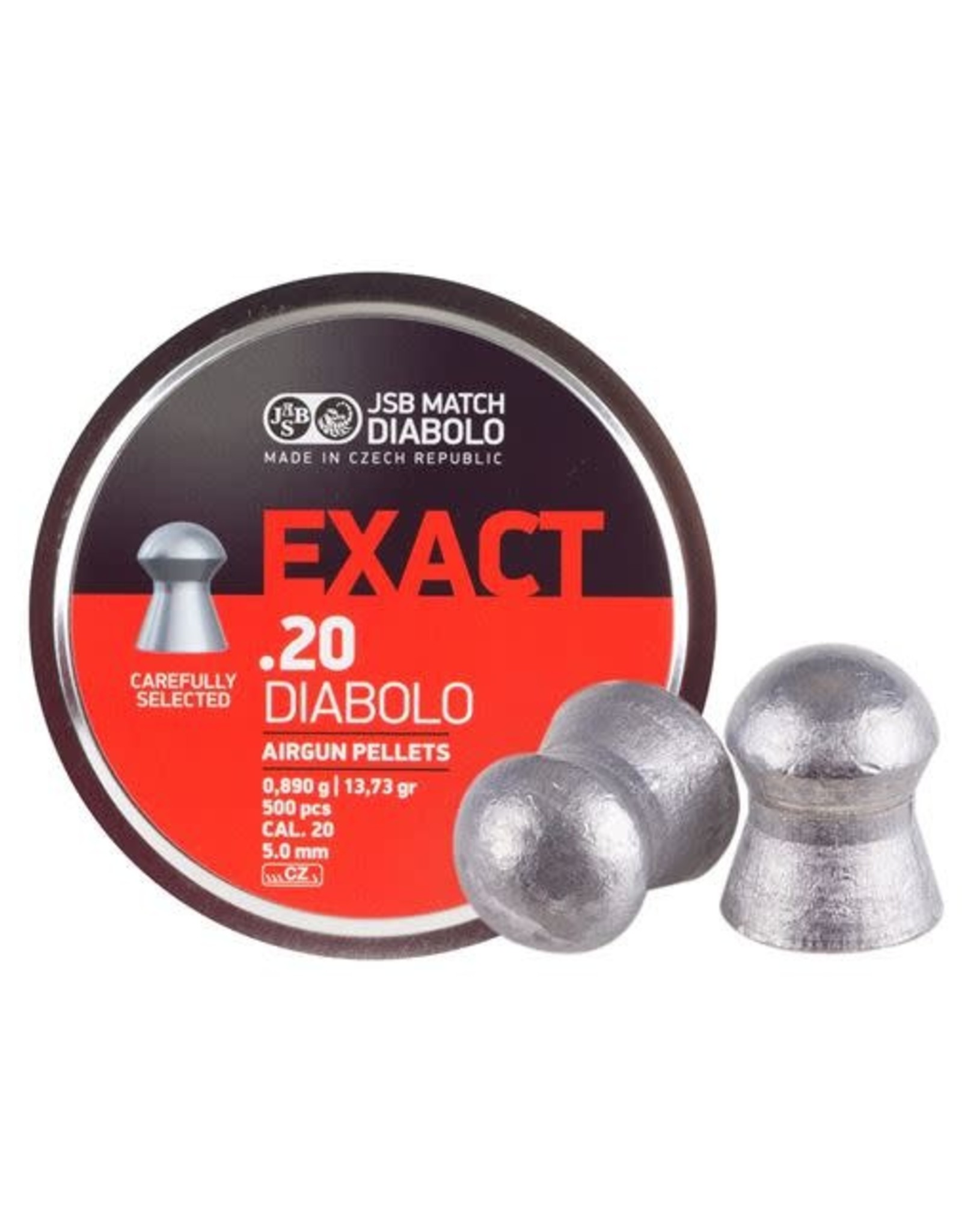 JSB Exact .20 cal | 500 ct | 13.73 gr