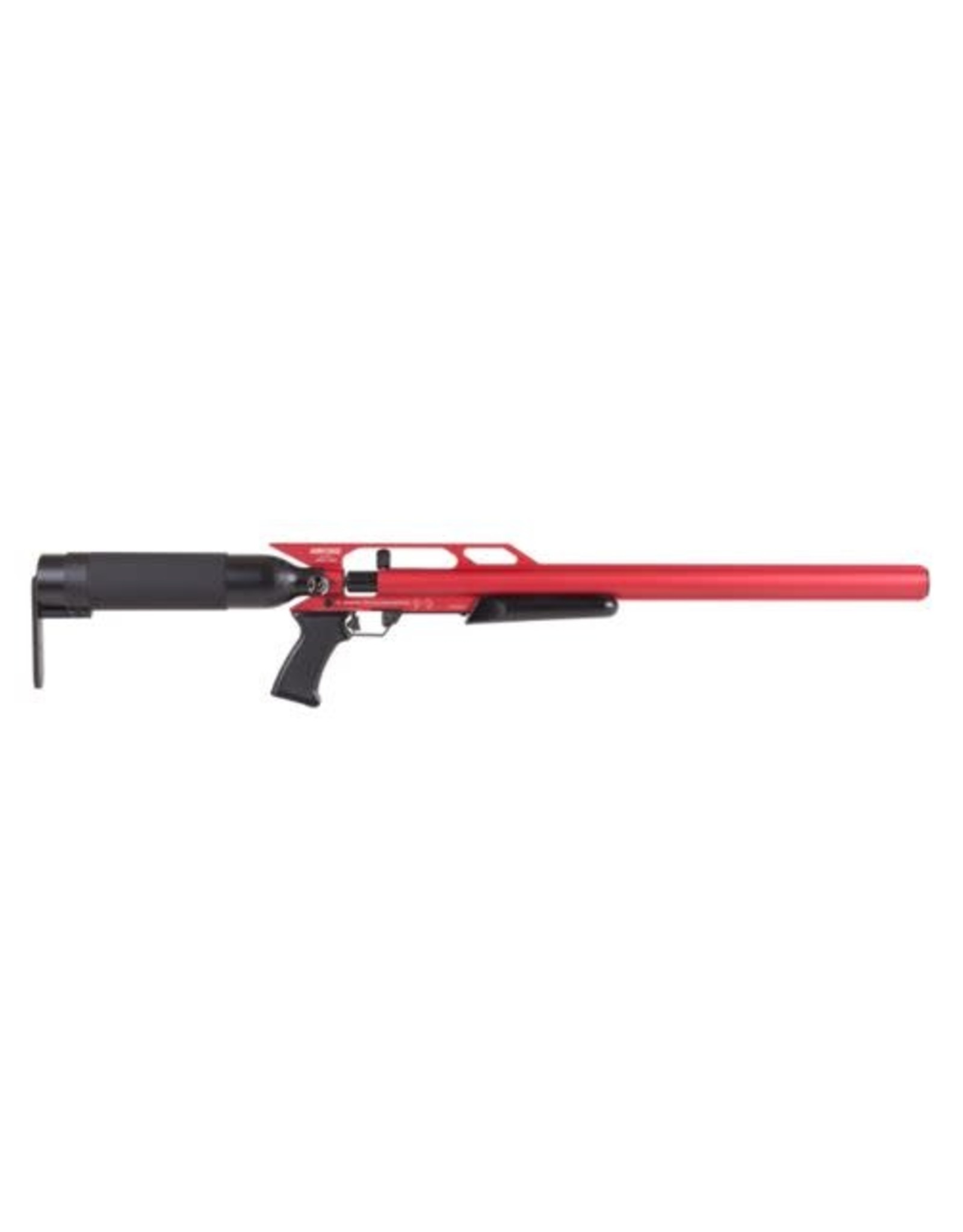 AirForce Airguns AirForce Condor SS Red PCP Air Rifle with Spin Lock Tank .22 Caliber (5.5mm) - Single Shot