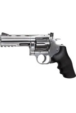 Dan Wesson .177 (4.5mm) Cal. Dan Wesson 715 357 4" Barrel Full Metal Pellet Revolver CO2 Silver