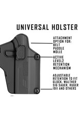 Modern Combat Sports - MCS RIGHT HAND UNIVERSAL LEG HOLSTER (GLOCK, S&W, SIG SAUER, WALTHER, RUGER, 1911, SPRINGFIELD ARMORY, BERETTA, CZ, FIT 80+ PISTOLS) RIGHT HAND