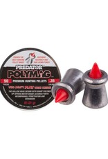 Predator Predator Polymag Long (.607"/15.4mm Length) Lead Pointed Tip Airgun Pellets .35 Caliber (8.89mm) 81.01 Grains - 50 Rounds