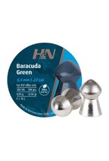 H&N Sport H&N Baracuda Green Lead-Free Domed Airgun Pellets .22 Caliber (5.5mm) 12.65 Grains - 200 Rounds