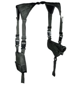 UTG - Leapers UTG Law Enforcement Horizontal Shoulder Holster Left/Right Reversible - Black