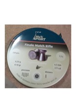 H&N Sport H&N Finale Match Heavy (was Finale Match Rifle) Lead Wadcutter Airgun Pellets .177 Caliber (4.5mm) 8.18 Grains - 500 Rounds