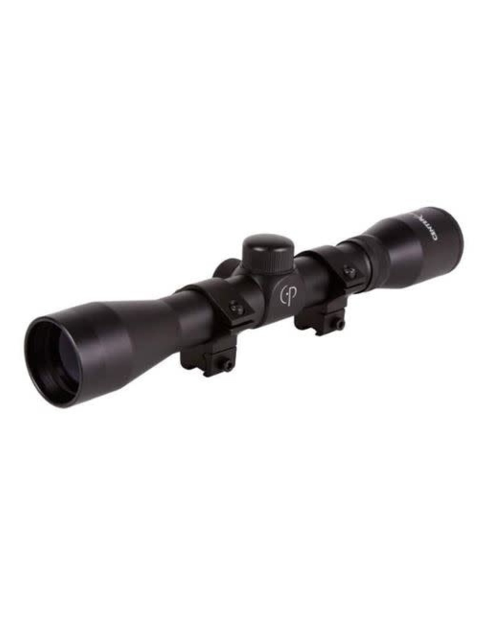 CenterPoint CenterPoint AR22 Series 4 x 32 Duplex Reticle Rifle Scope with 3/8" Dovetail Rings