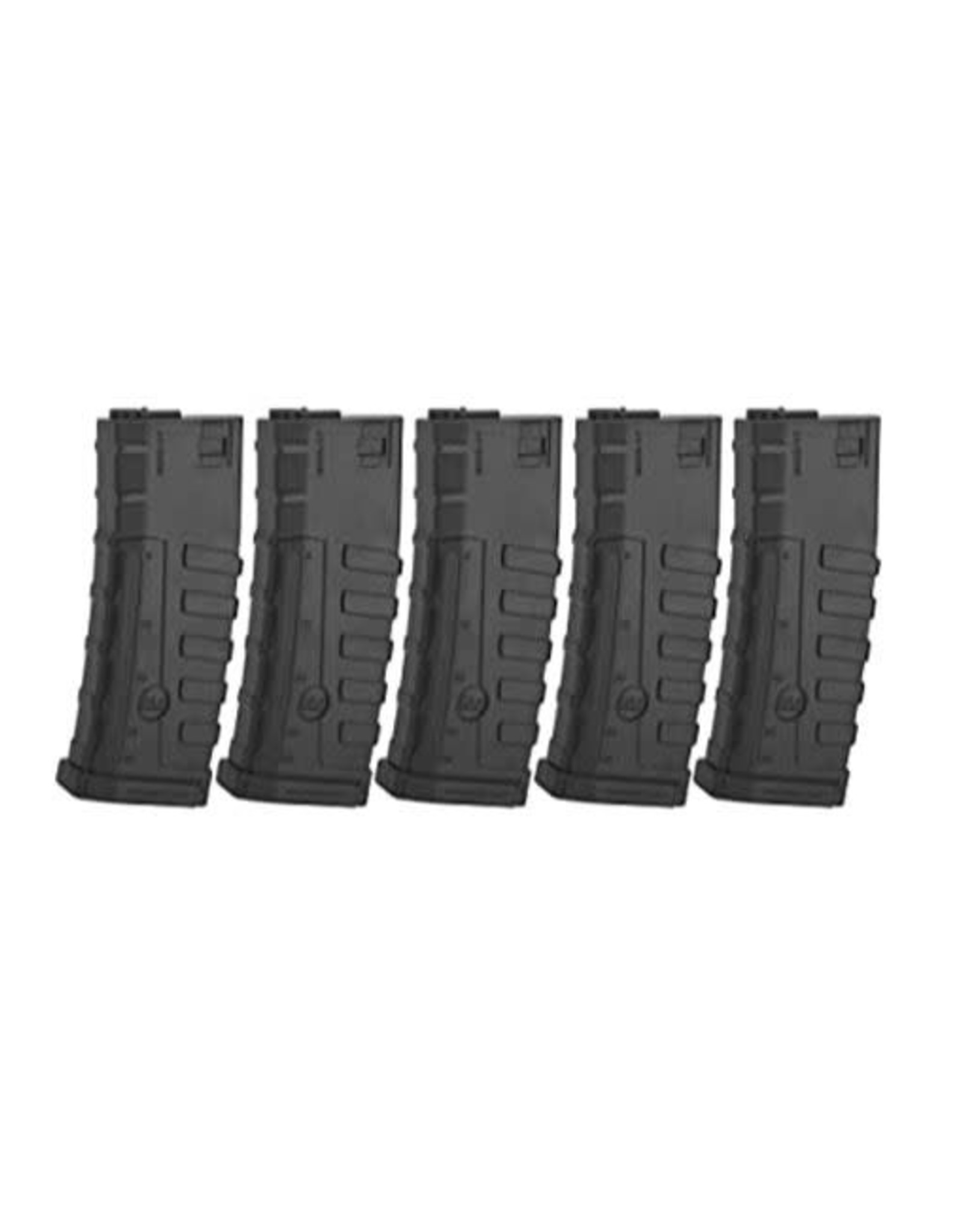 CAA Tactical 5 - 140 Round CAA Licensed Magazines for AEG Airsoft M4 M16 Rifles by King Arms