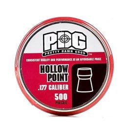 PDG .177 Cal 9.8 Gr 500 Rd Lead Hollow Point Pellets