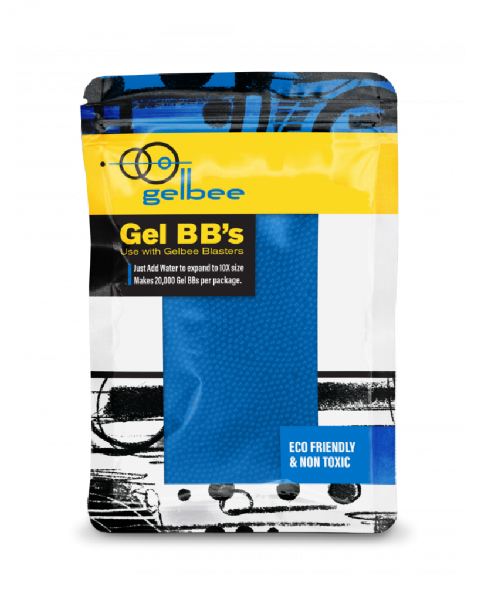 GelBee GelBee Blue Gel BBs 6.0mm - 20000 Rounds