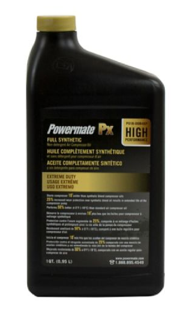 PowerMate PX Compressor oil - New England Airgun Inc