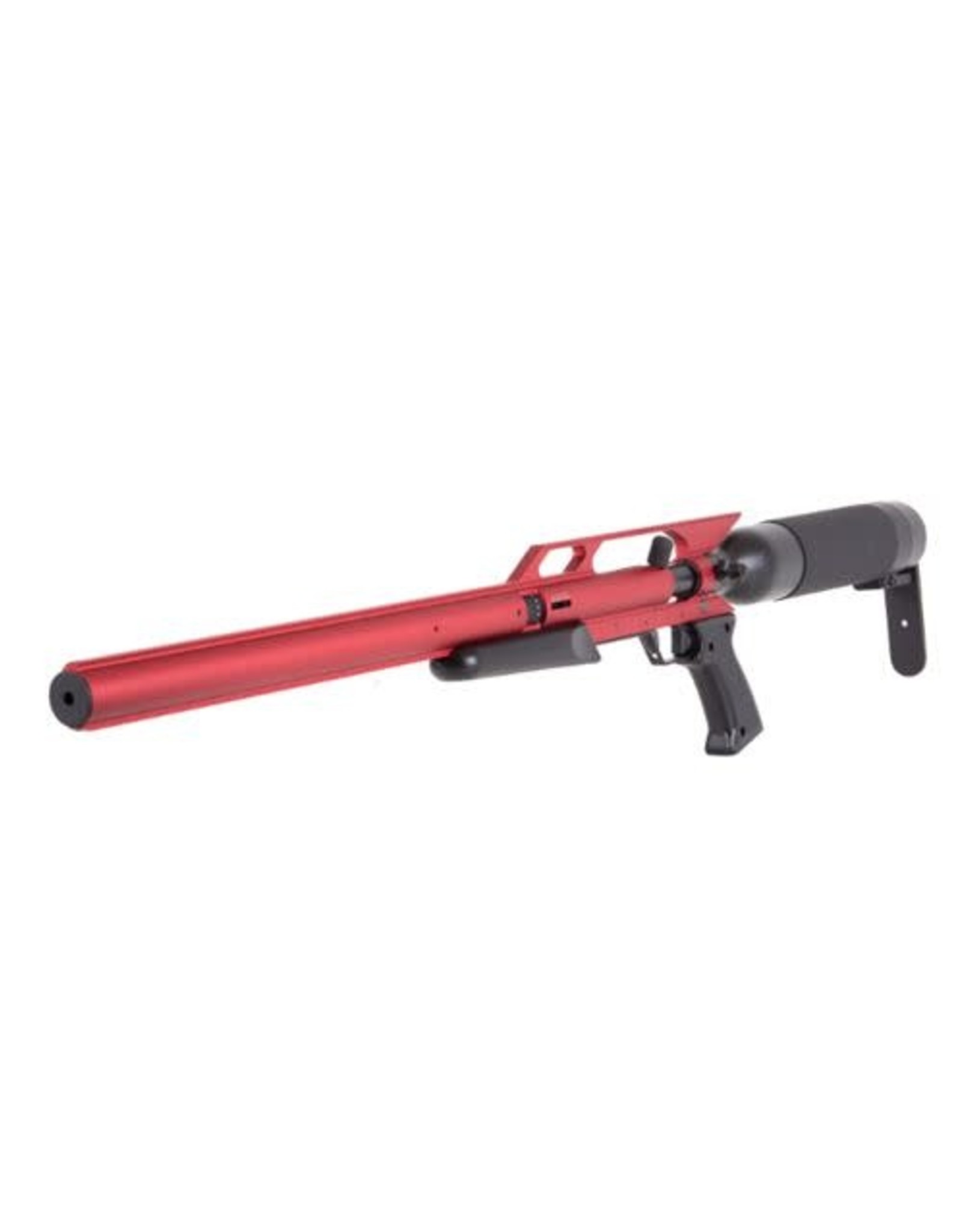 AirForce Airguns AirForce Condor SS Red PCP Air Rifle with Spin Lock Tank .22 Caliber (5.5mm) - Single Shot