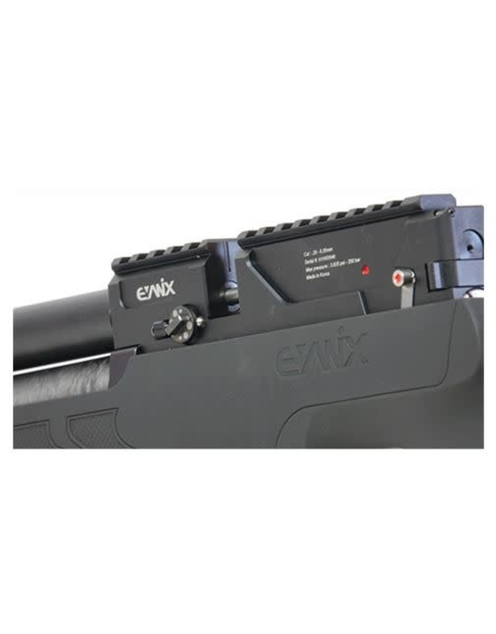 Evanix Evanix Air Speed Semi-Automatic PCP Air Rifle with Synthetic Stock .25 Caliber (6.35mm) - Two 8 Round Magazines