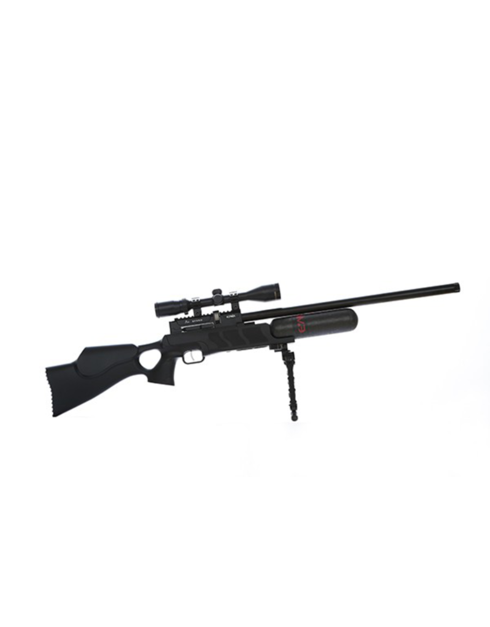 Evanix .22 Evanix Air Speed 480 Semi-Auto with synthetic stock and carbon fiber bottle