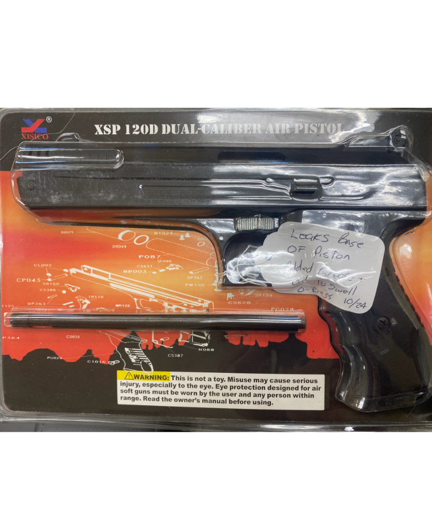 *PROP GUN* Xisico XSP 120D Air Pistol New England Airgun Inc