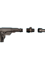 R.A.I RAI-A025-2 Adapter & S4 Stock Kit with side folder - Kit  for Benjamin Marauder Pistols (BP2220), Crosman 17XX Series & Silhouette.