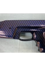 Huben Hydro Dip Stock for Huben K1 - Blue Carbon Fiber
