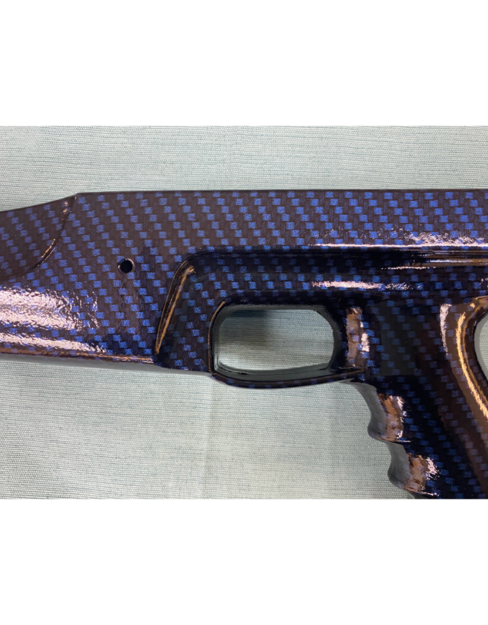 Huben Hydro Dip Stock for Huben K1 - Blue Carbon Fiber