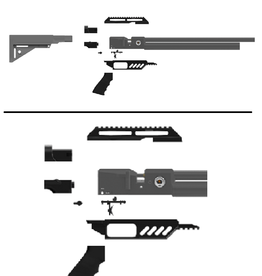 FX Airguns Dream-Tact Conversion Kit: Base, Classic, Pup to Tact -  caliber - FX DREAMLINE PARTS & CONVERSION KITS - FX DREAMLINE PARTS & CONVERSION KITS