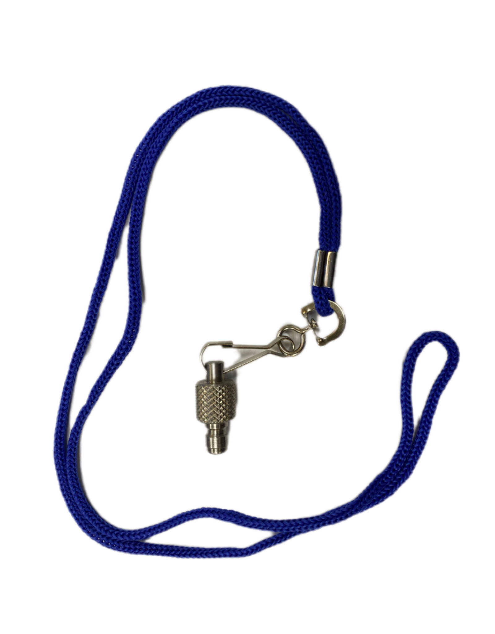 Baiteer Blue Lanyards Round 36" with Swivel J Hook & Dead Head Plug