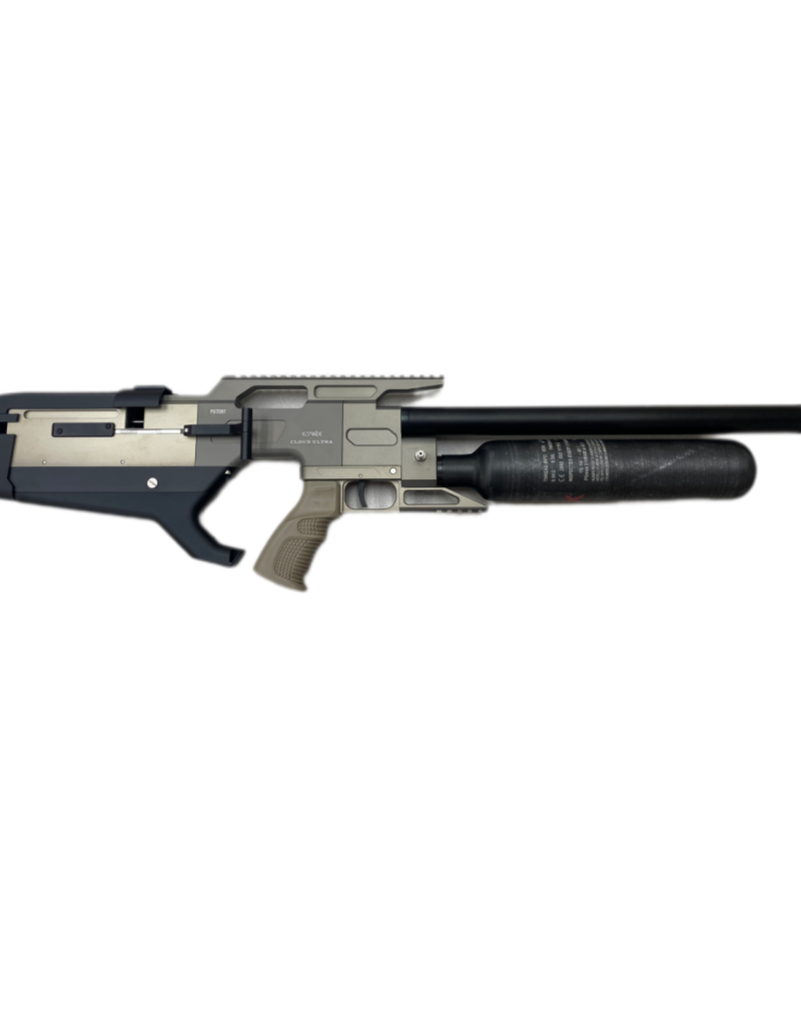 Evanix .30 (7.62mm) Cal. Evanix Cloud Ultra Semi-Auto PCP Air Rifle - Gray with 7 Round Magazine