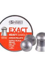 JSB Exact Heavy .177 | 500 ct | 10.34 gr JSB Exact Heavy .177 | 500 ct | 10.34 gr