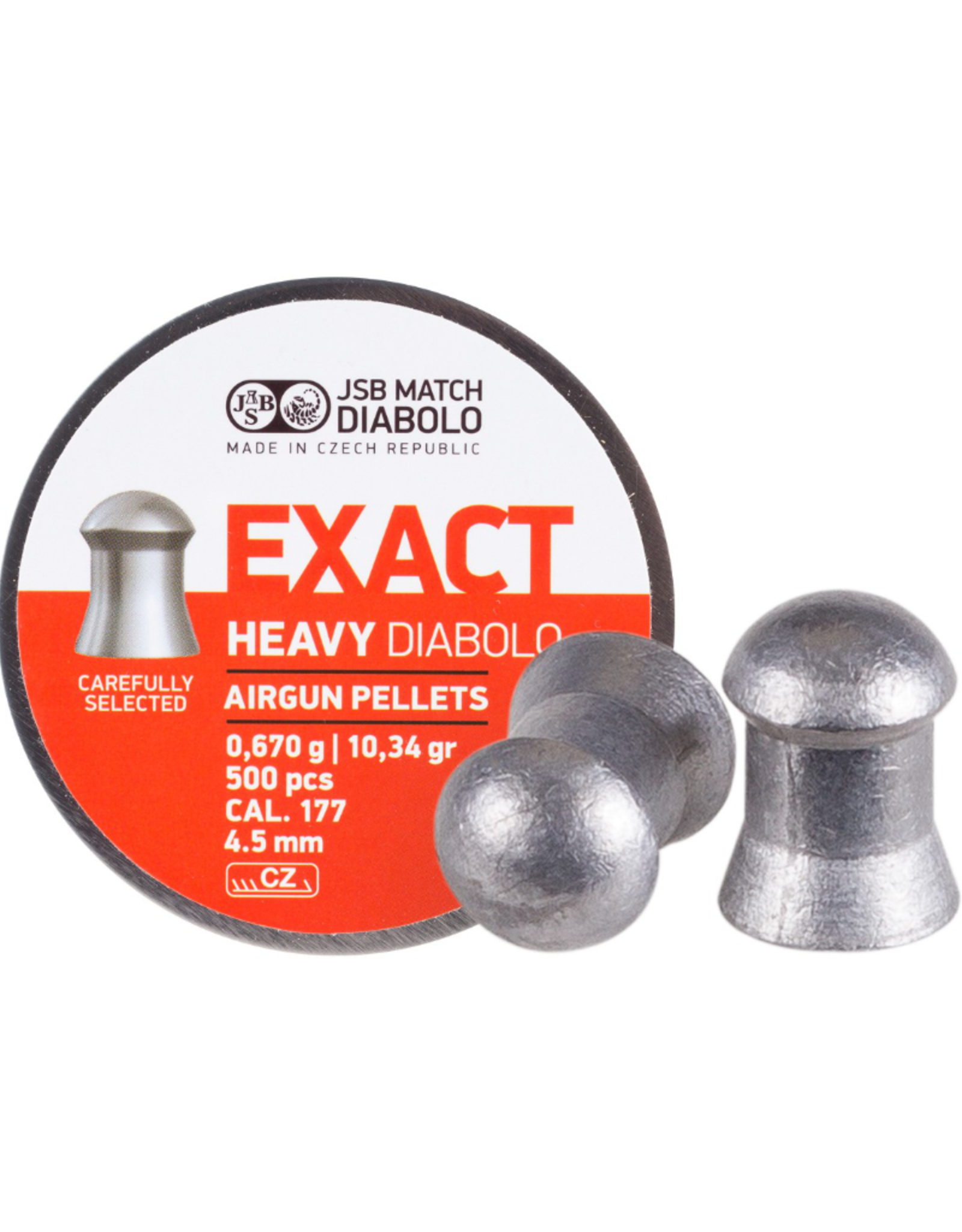JSB Exact Heavy .177 | 500 ct | 10.34 gr