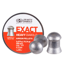 JSB Exact Heavy .177 | 500 ct | 10.34 gr