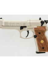 Beretta .177 Beretta M 92 FS | Nickel with Wood Grips by Umarex