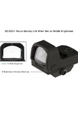 UTG - Leapers UTG® OP3 Micro, Green 4.0 MOA Single Dot, for Docter® Footprint & Picatinny Mount