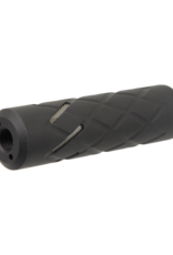 0DB 0dB Airgun Silencer 110C Black with 1/2" UNF .25 - 4.5"