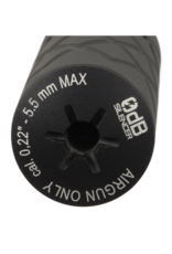 0DB 0dB Airgun Silencer 110C Black with 1/2" UNF .30 - 4.5"