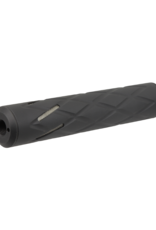 0DB 0dB Airgun Silencer 160S Black with 1/2" UNF .25