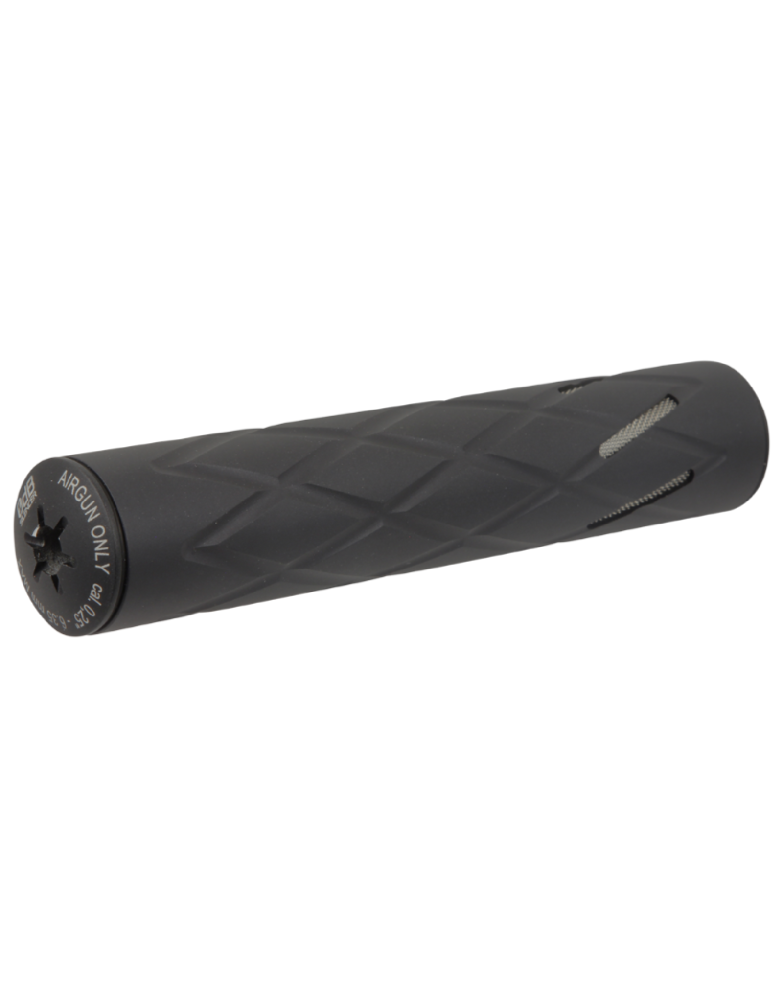 0DB 0dB Airgun Silencer 160S Black with 1/2" UNF .25