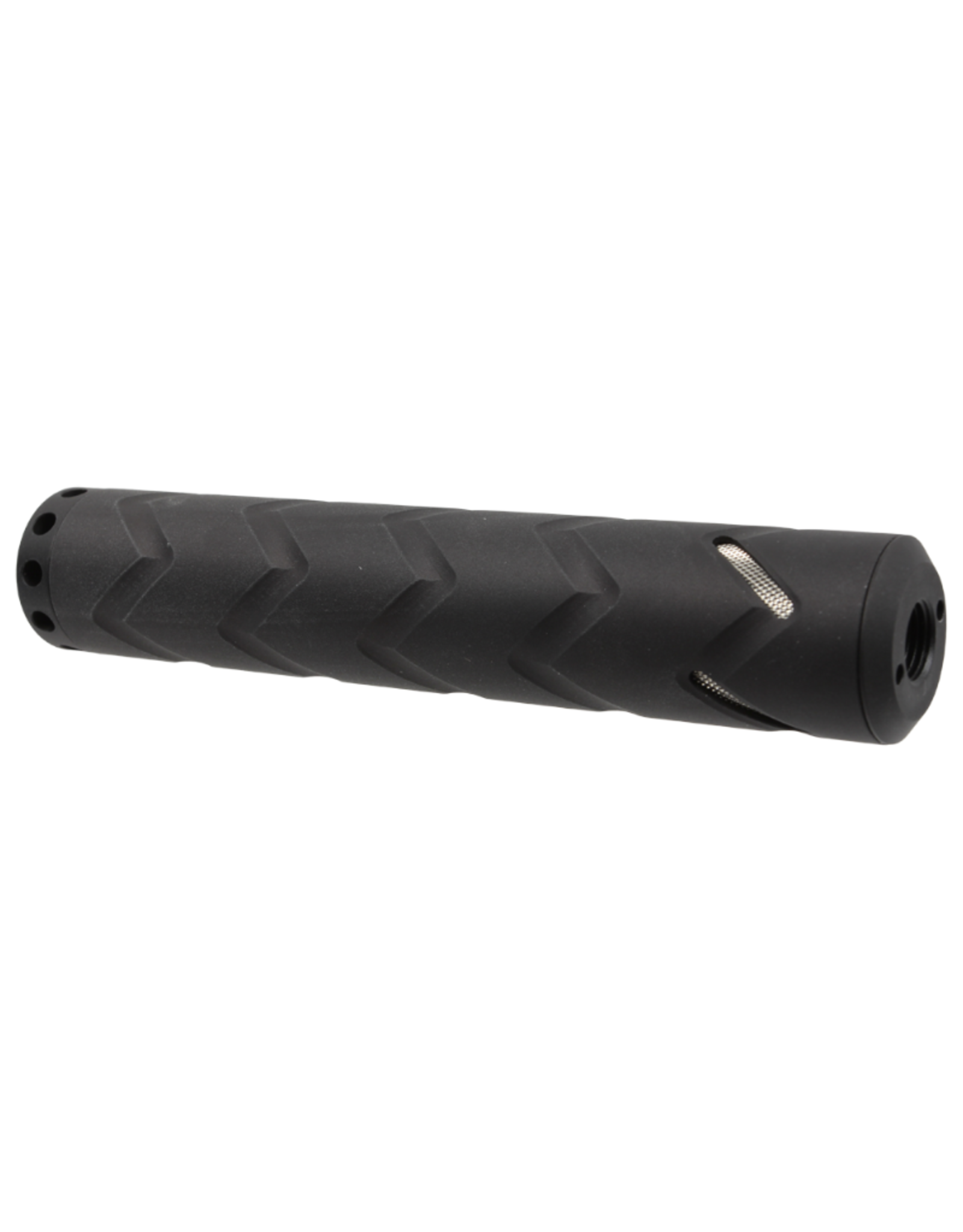 OdB 0dB Airgun Silencer Tactical Black with 1/2" UNF .177/.22