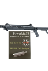 New England Airgun .68 Cal | 16 Rd | T4E HDX Paint / Pepperball Pump Action Shotgun w/ Power Up Kit Installed