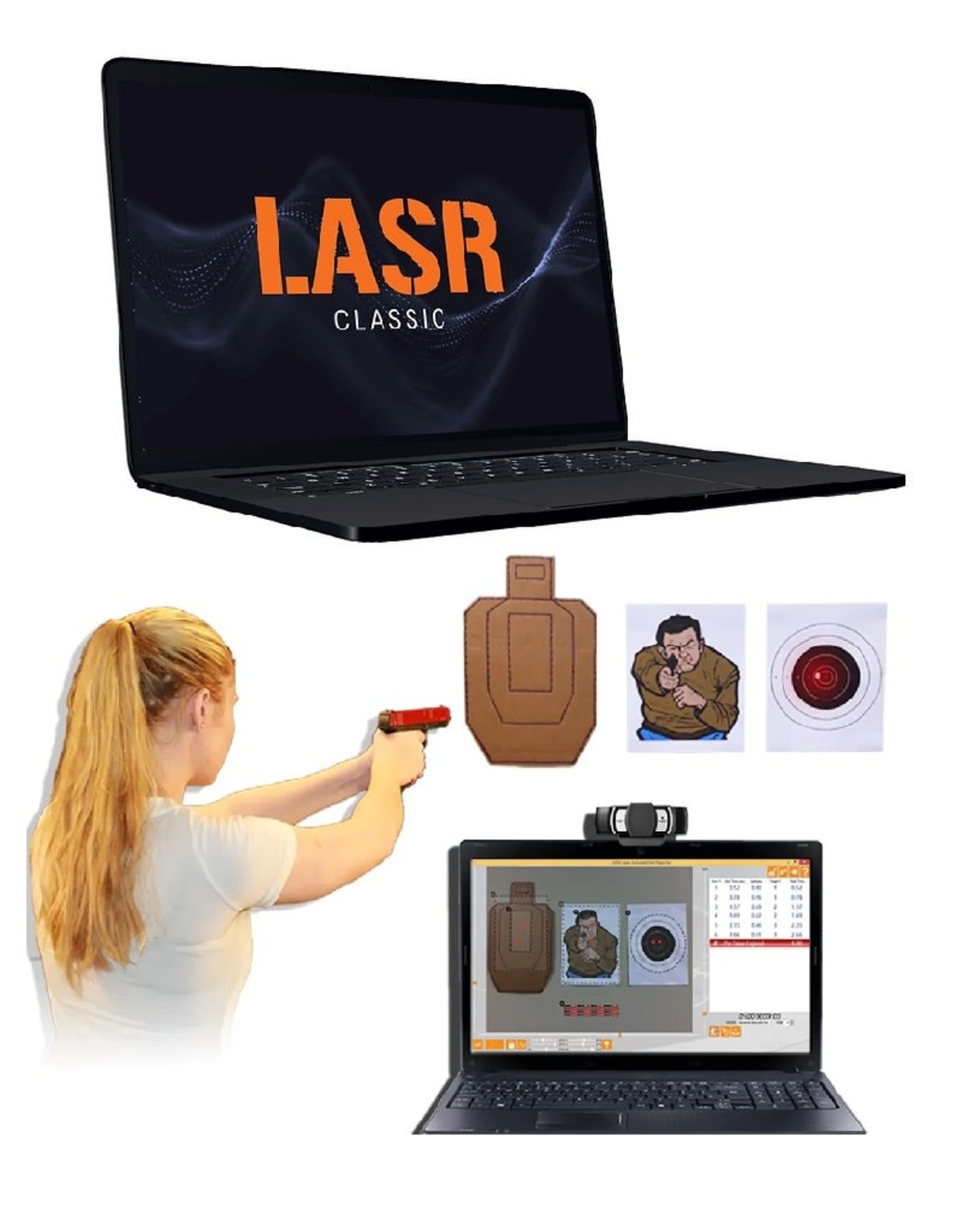 LASR L.A.S.R Classic - Laser Activated Shot Reporter software for Windows PC