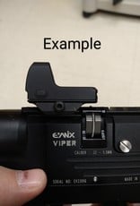 Evanix Evanix Viper .22 - Semi Auto Pellet Pistol - Gold trigger Evanix Evanix Viper .22 - Semi Auto Pellet Pistol - Gold trigger