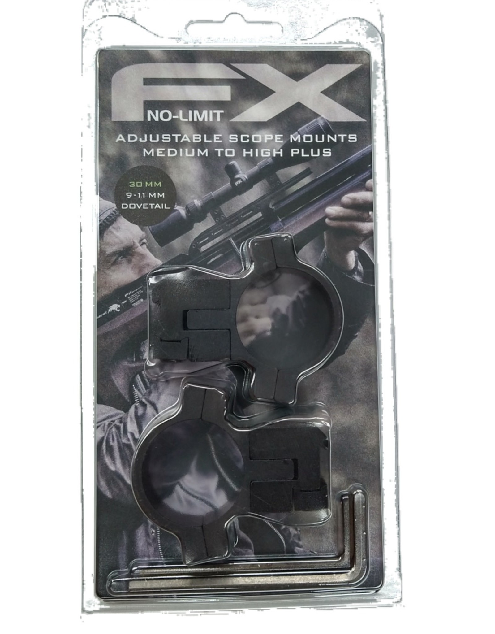 FX Airguns FX No-Limit Scope Mount 30mm Dovetail