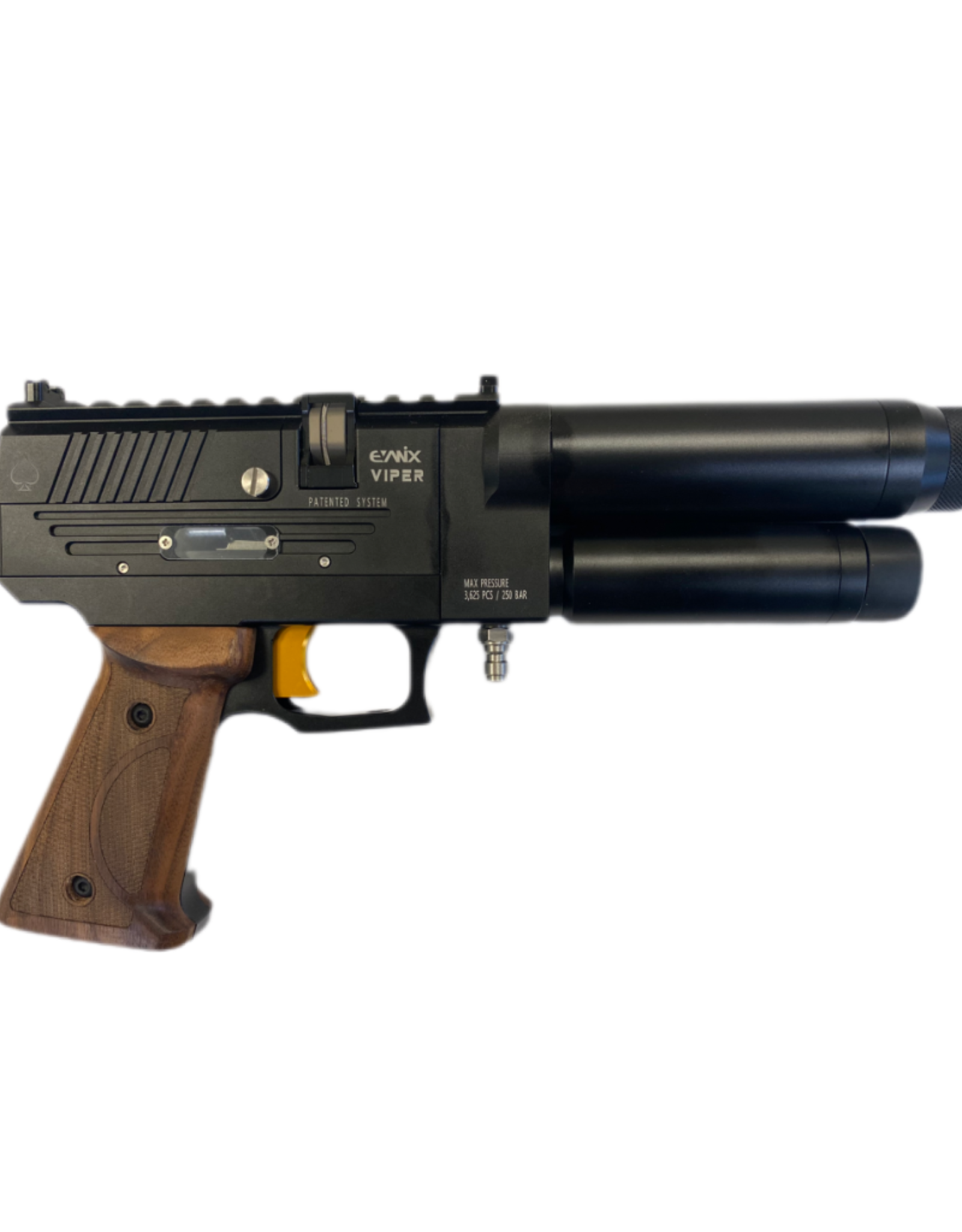 Evanix Evanix Viper .25 - |Semi Auto|Pellet Pistol - Gold trigger