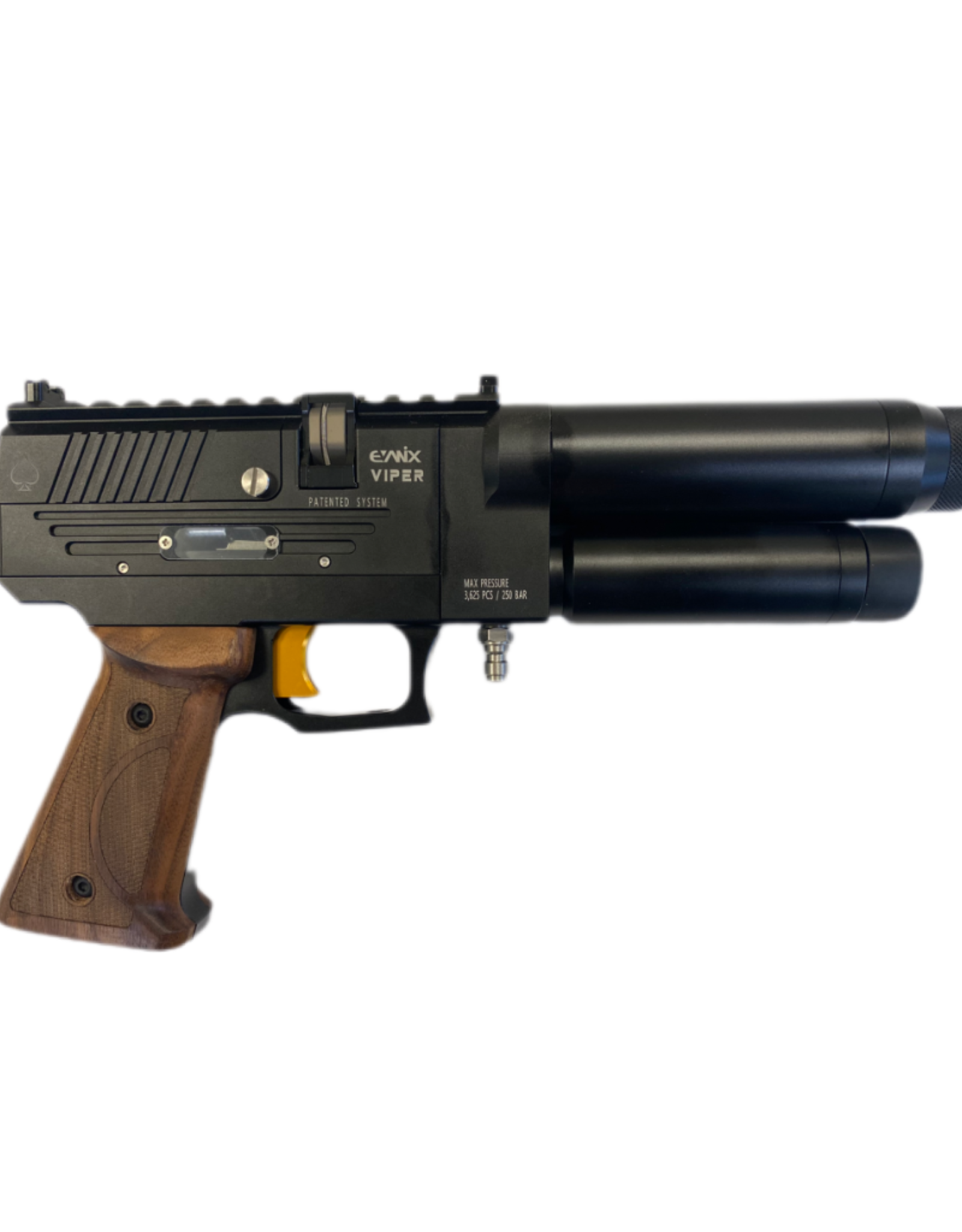 Evanix Evanix Viper .22 - Semi Auto Pellet Pistol - Gold trigger