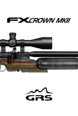 FX Airguns FX Crown MKII Standard Plus, GRS Green Mountain Laminate  - Left Hand - 0.25 caliber - w/ DONNYFL - 600MM BARREL