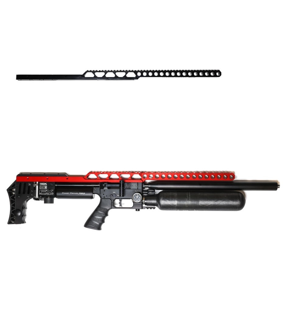 半額以下で買えるクーポン特集 AirMarksman FX Black MOA 30 - Long Rail Backbone Impact スポーツトイ・アクショントイ
