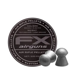 FX Airguns Case of .22 Cal  | 15.9 Gr | 500 Rd | Lead Domed Pellets by FX