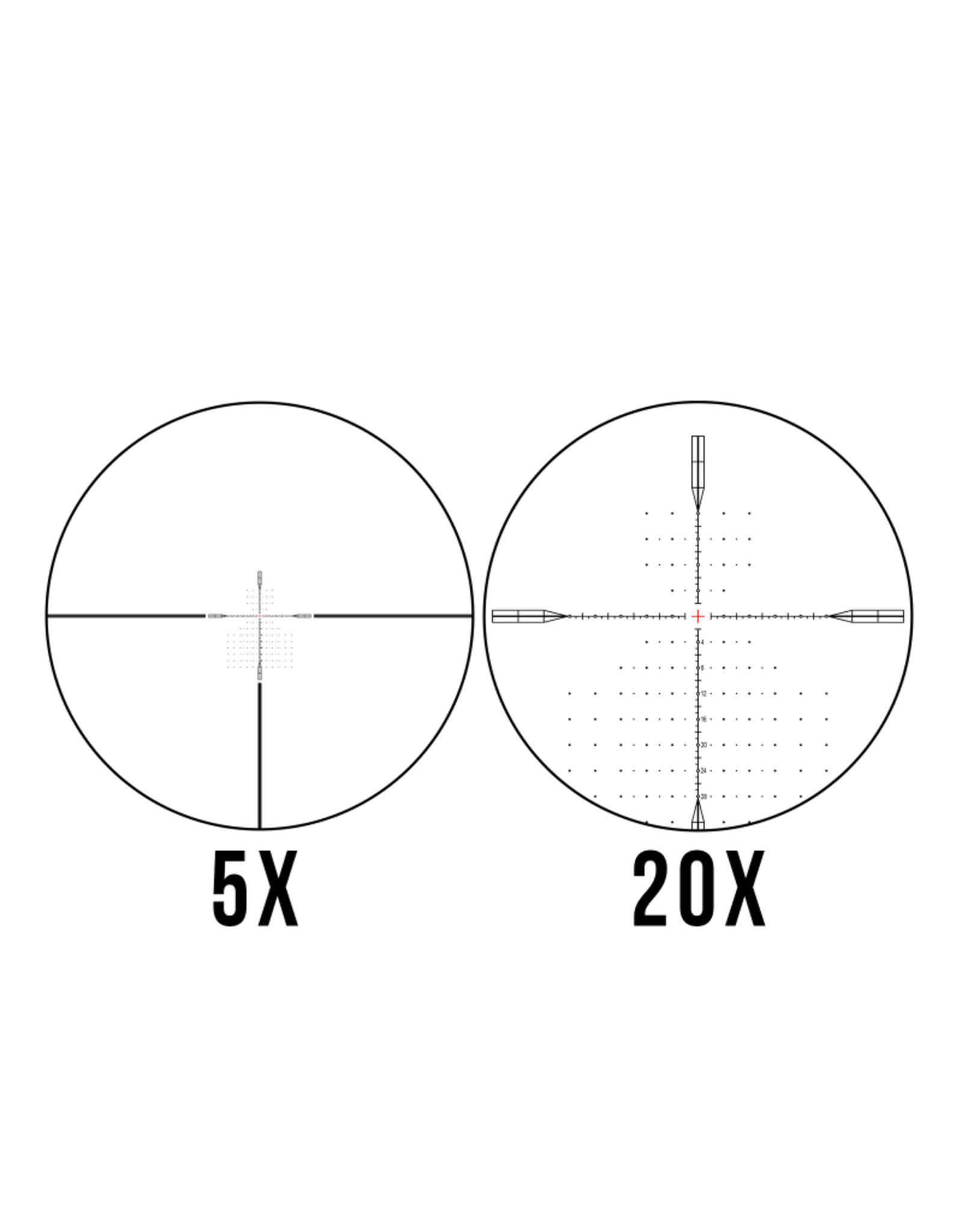 Element Optics Nexus 5-20x50 FFP  | EHR-1D | MOA |  30mm Tube |  by Element Optics