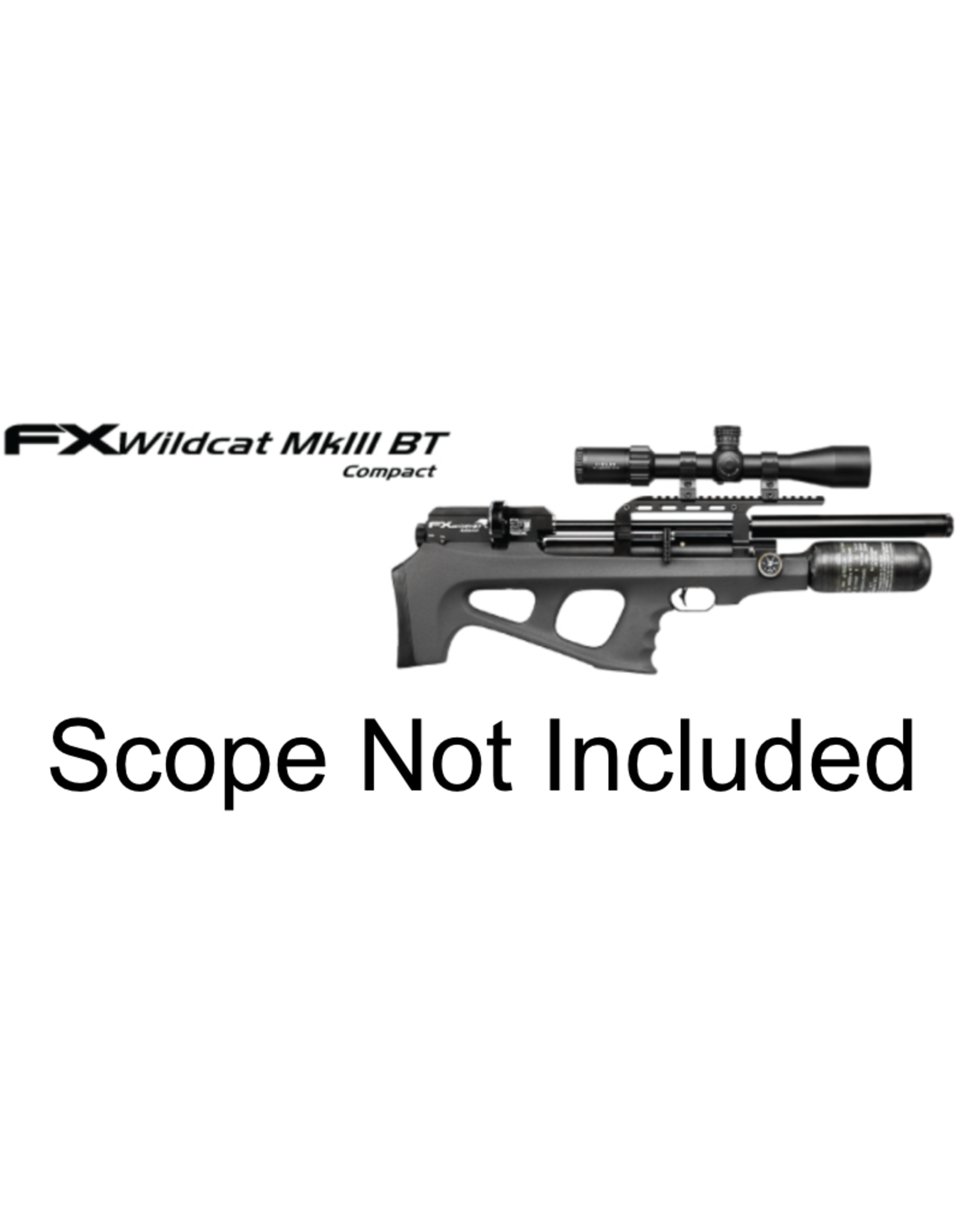 FX Airguns FX Wildcat MKIII BT Compact, Synthetic - 0.30 caliber - - 500MM BARREL