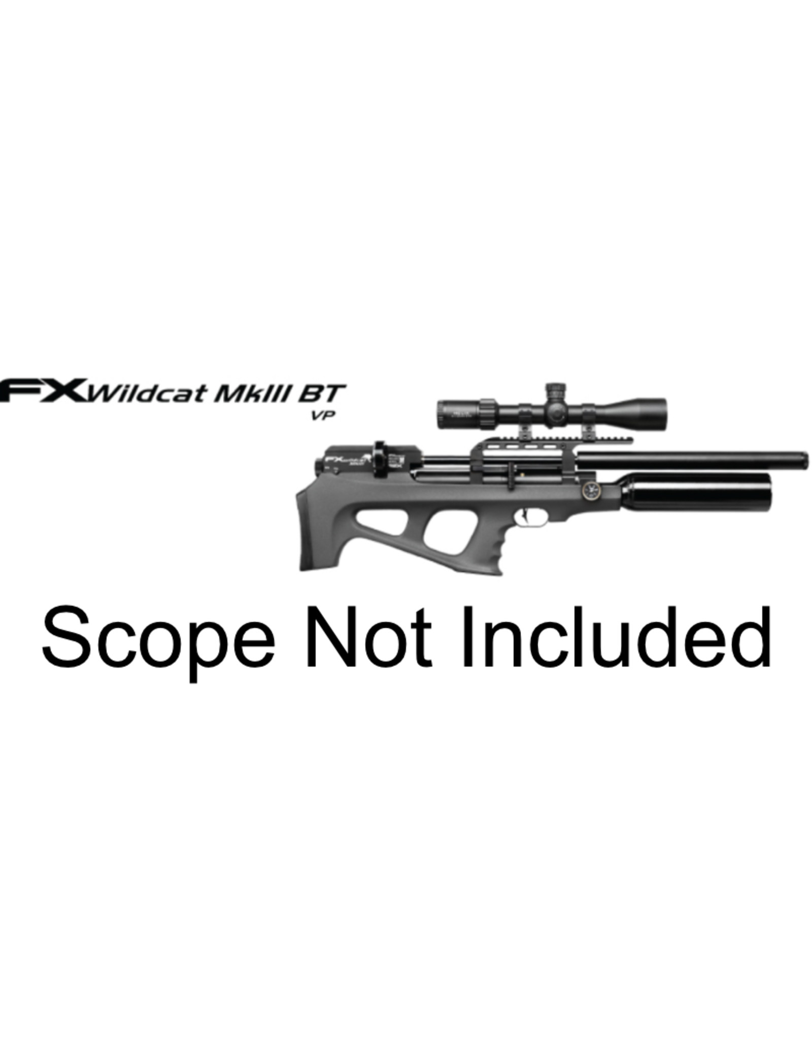 FX Airguns FX Wildcat MKIII BT VP, Synthetic - 0.25 caliber - - 600MM BARREL