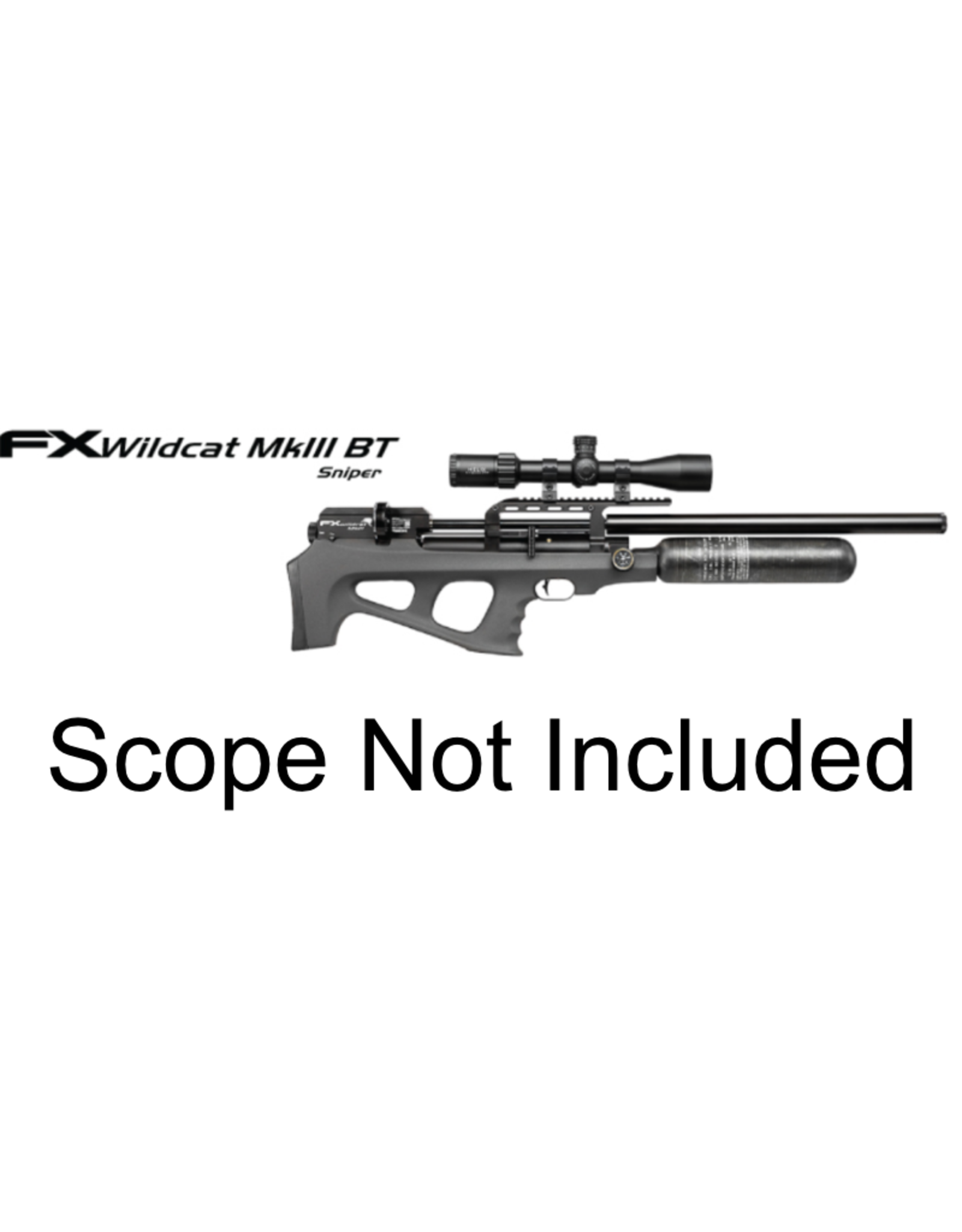 Fx Airguns Fx Wildcat Mkiii Bt Sniper Synthetic 025 Caliber 700mm Barrel New England 0567