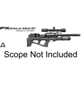 FX Airguns FX Wildcat MKIII BT Compact, Synthetic - 0.22 caliber - w/ DONNYFL - 500MM