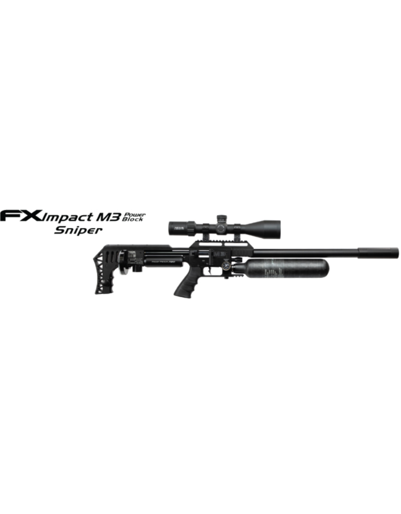 FX Airguns FX Impact M3, Black 700mm .30 caliber POWER BLOCK