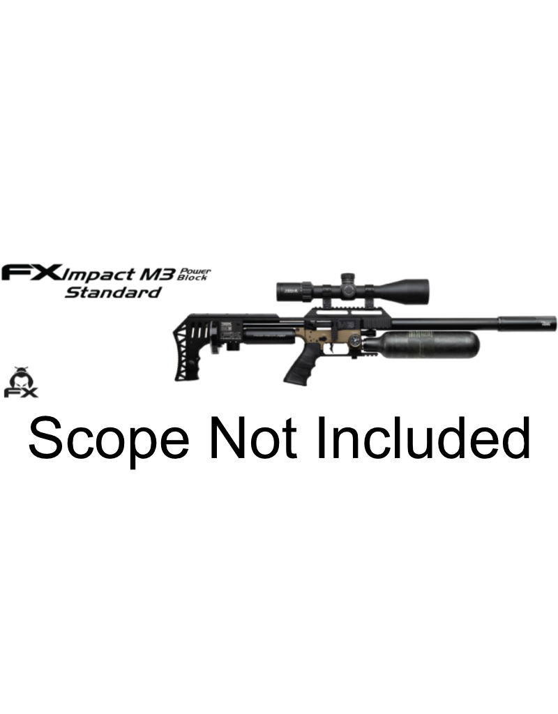 FX Airguns FX Impact M3, Bronze 600mm .30 caliber POWER BLOCK w