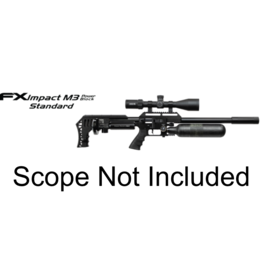 FX Airguns FX Impact M3, Black - 600mm  - .25 caliber - POWER BLOCK